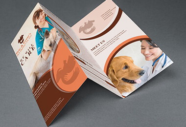 caring trifold brochure